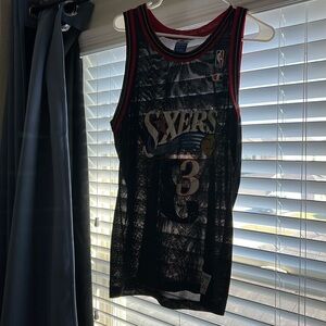 Vintage Allen Iverson #3 76er Sixers Champion Basketball Jersey